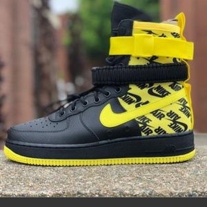 black and yellow sf af1